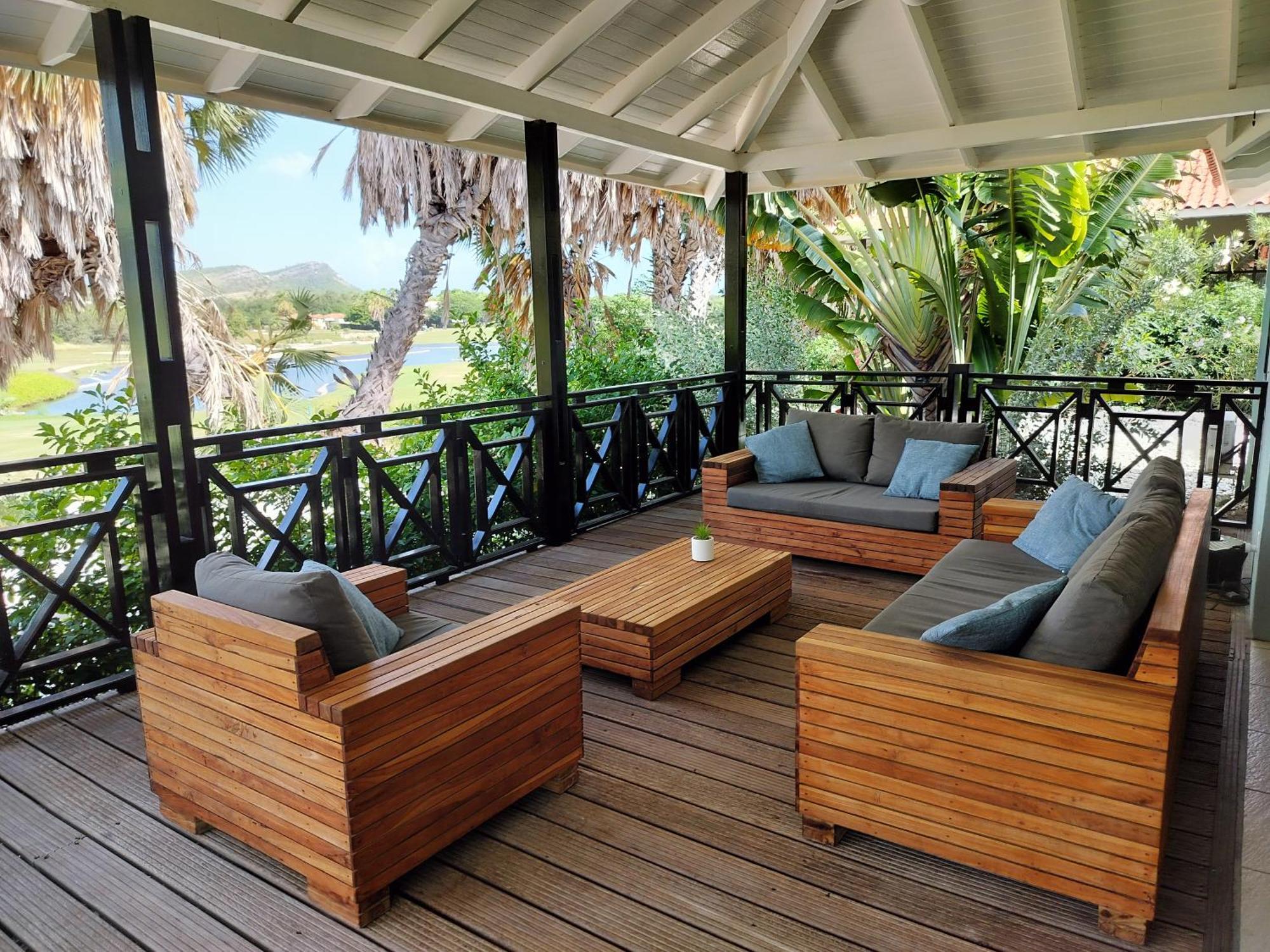 Blue Bay Beach Villa At Pool And Golfcourse Esterno foto